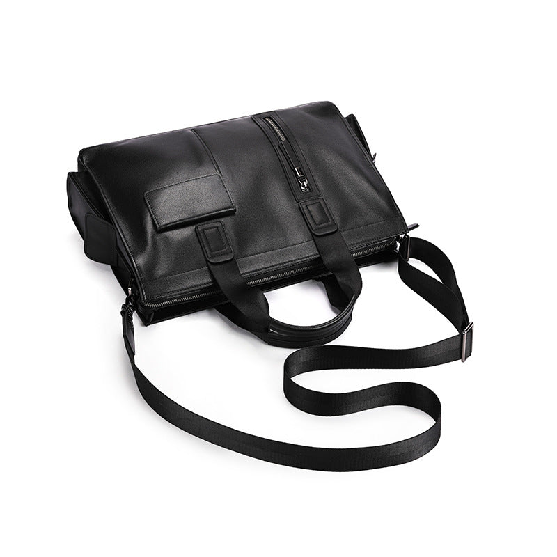 Mallette d'affaires en cuir véritable pour homme | Édition Prestige Pro