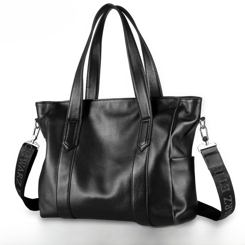 Mallette d'affaires en cuir véritable – Collection Homme