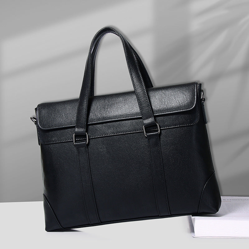 Porte-documents en cuir véritable pour homme | Signature Collection