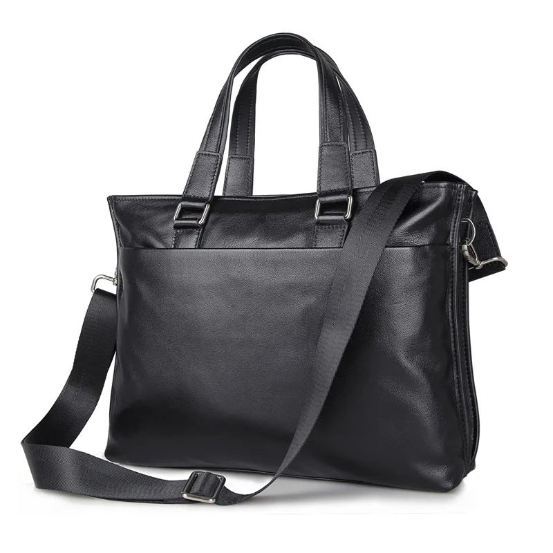 Porte-documents en cuir Signature Élégance