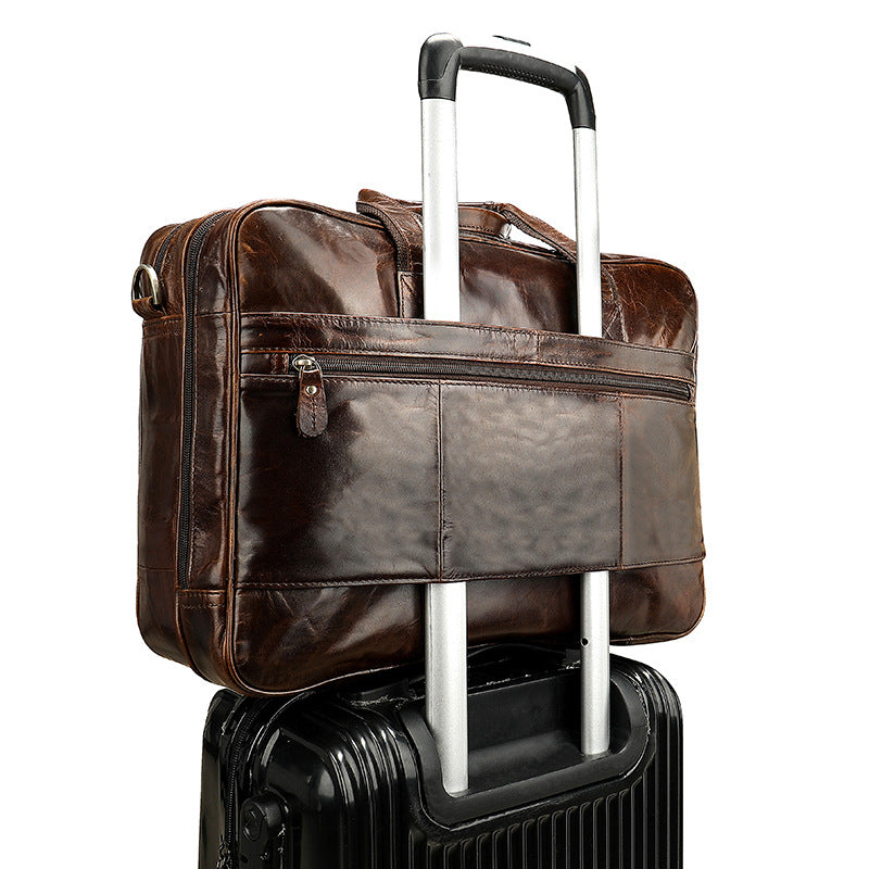 Sac à main en cuir véritable | Édition Signature