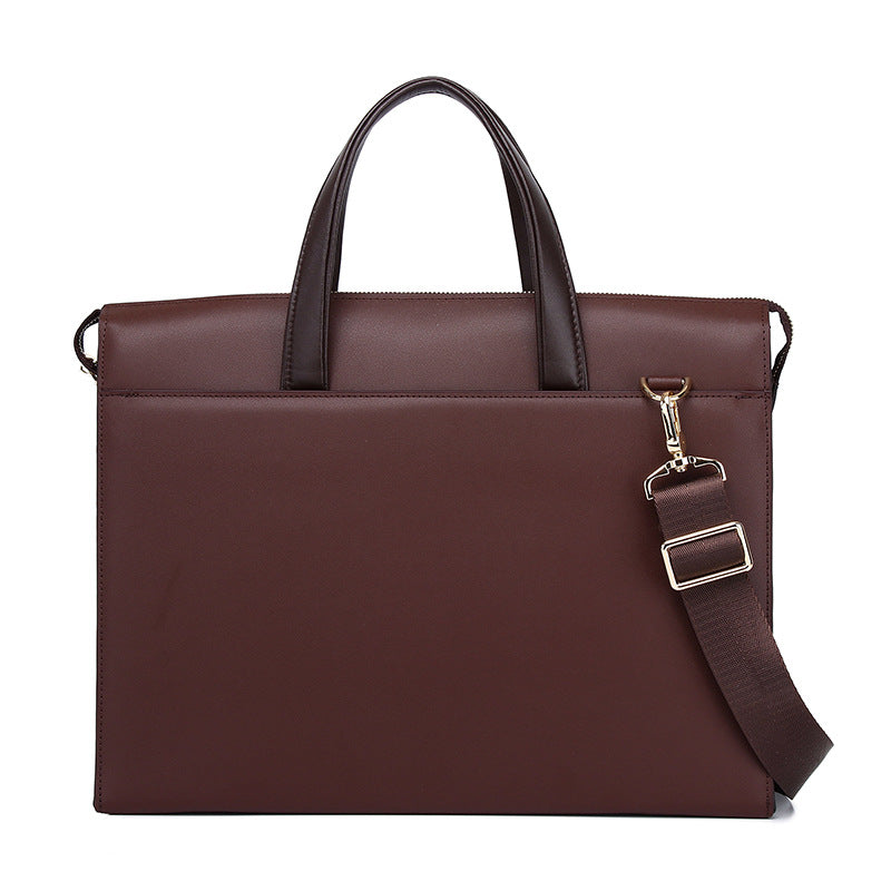 LuxeGuard Porte-documents en cuir premium avec serrure à combinaison pour hommes