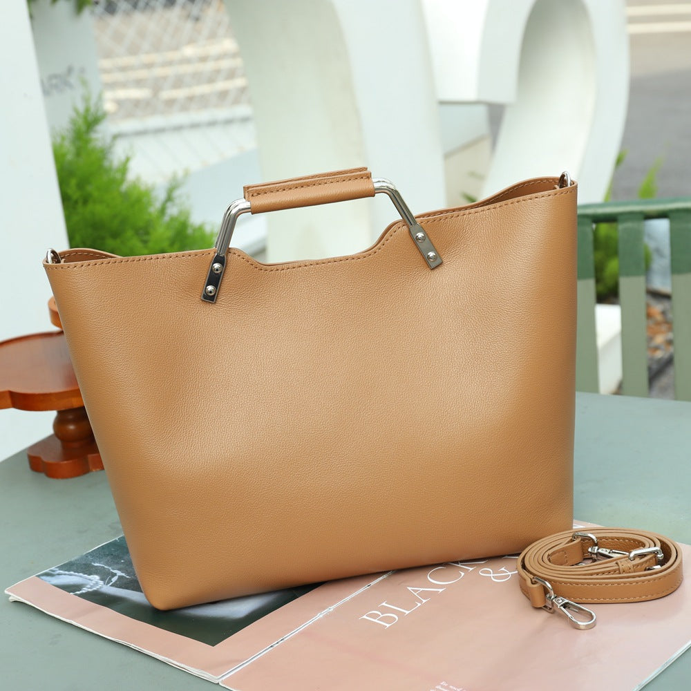 Cabas en cuir Signature Édition Prestige