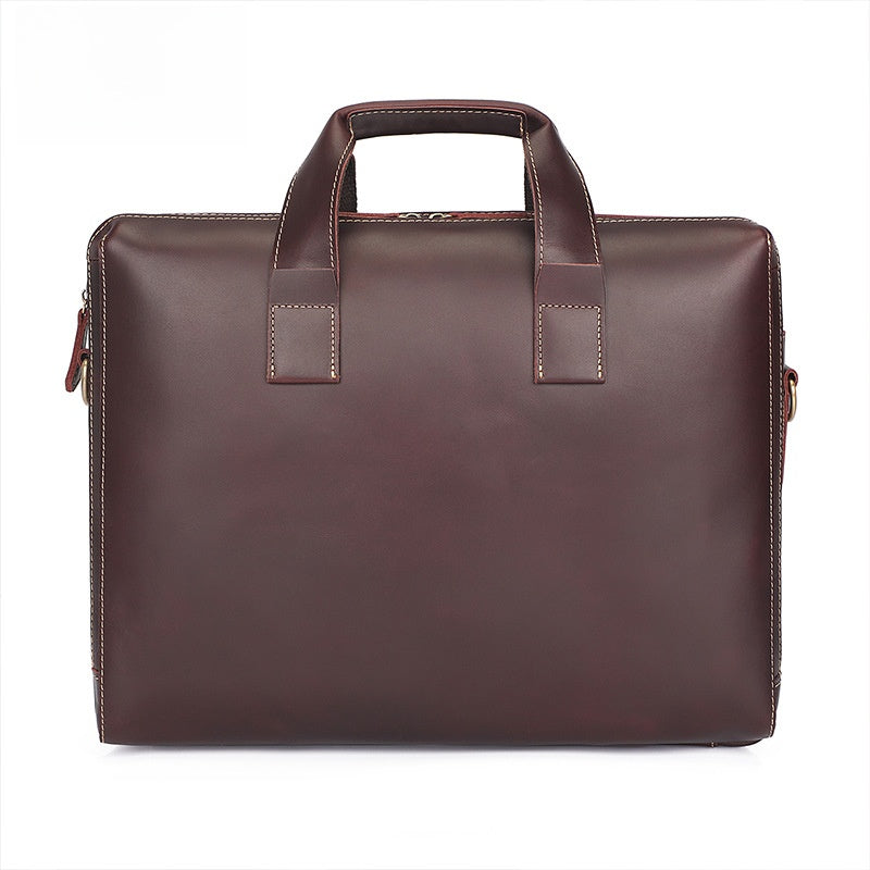 Mallette Executive en Cuir Véritable – Bandoulière Réglable | Édition Prestige