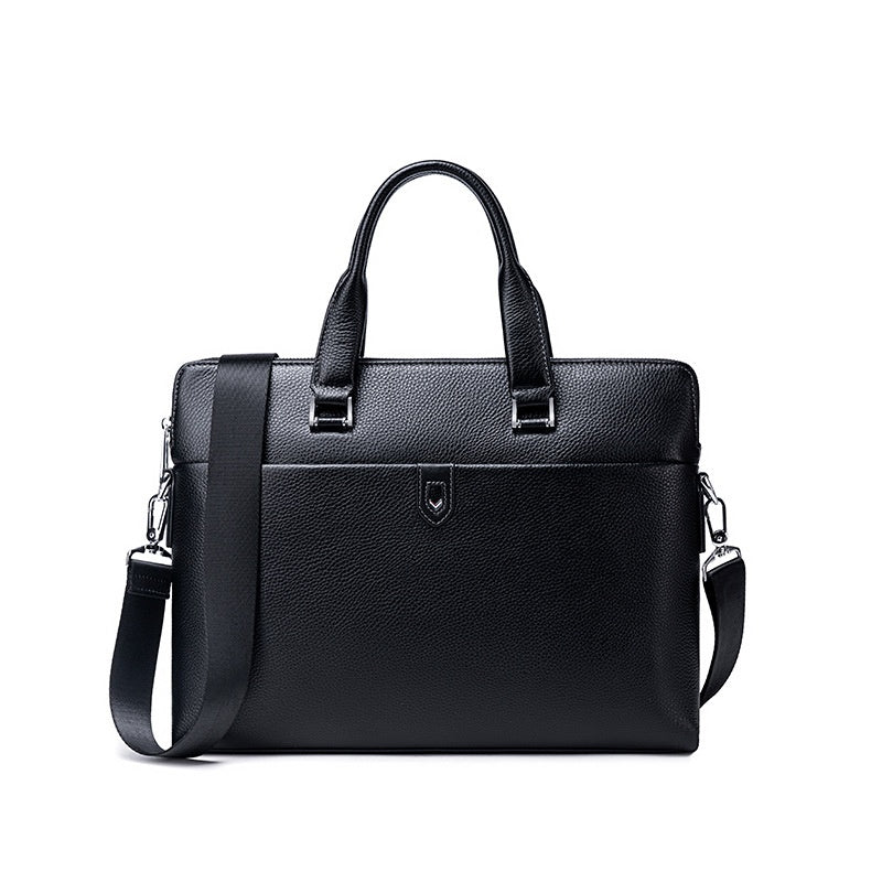 Porte-documents en cuir véritable pour homme | Édition Premium Signature