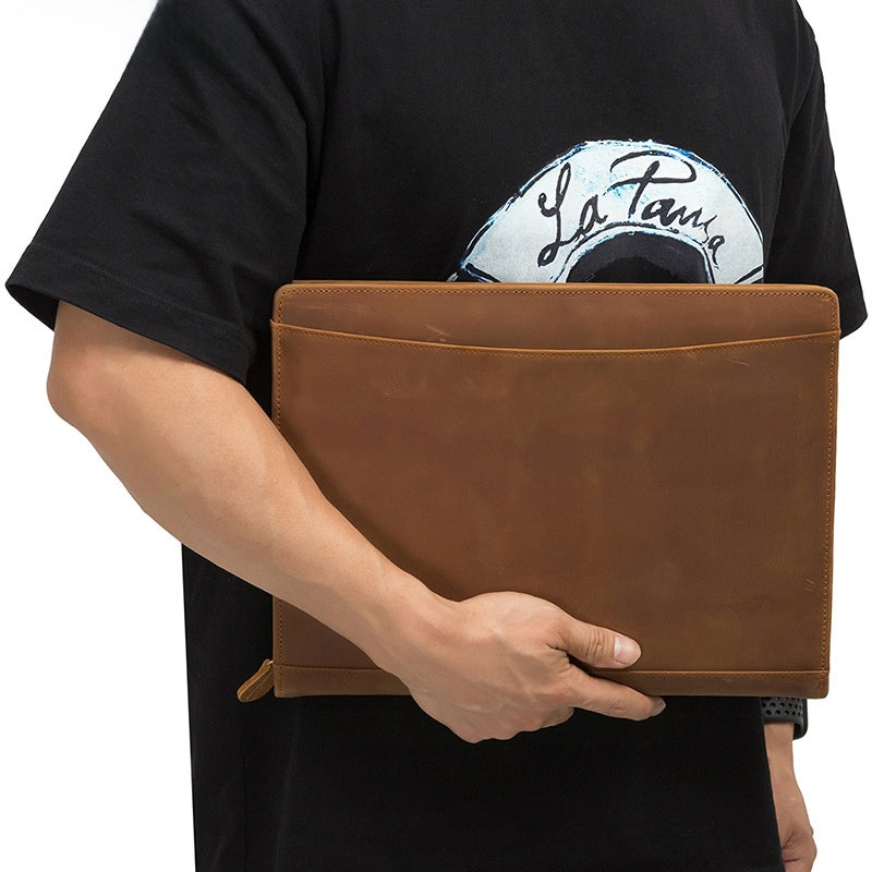 Mallette Pro en cuir véritable – polyvalente