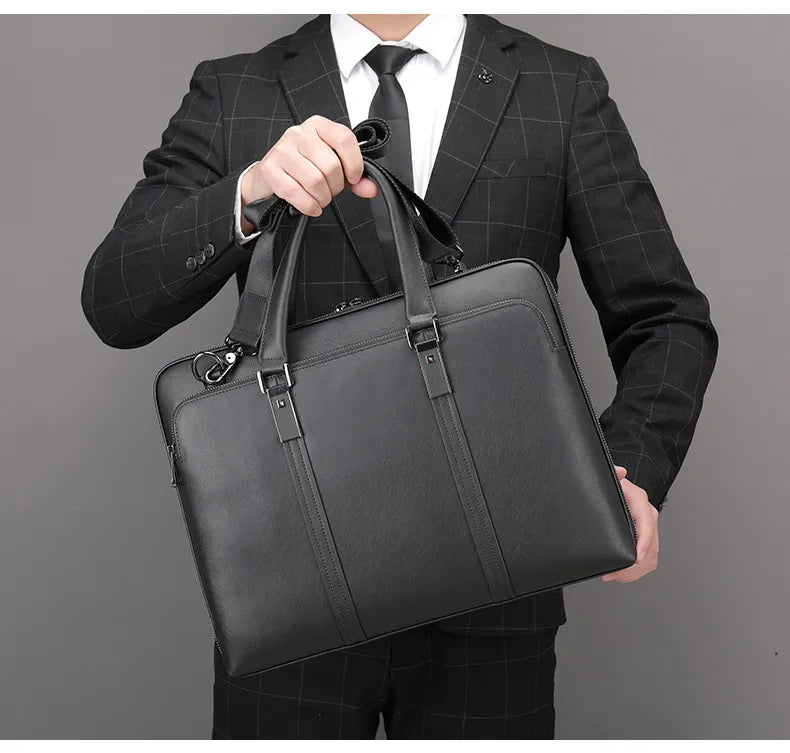 Porte document en Cuir Véritable