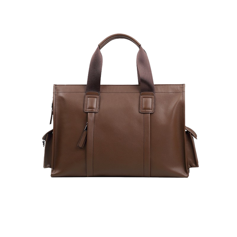 Sac à main pour homme en cuir véritable – Collection Prestige
