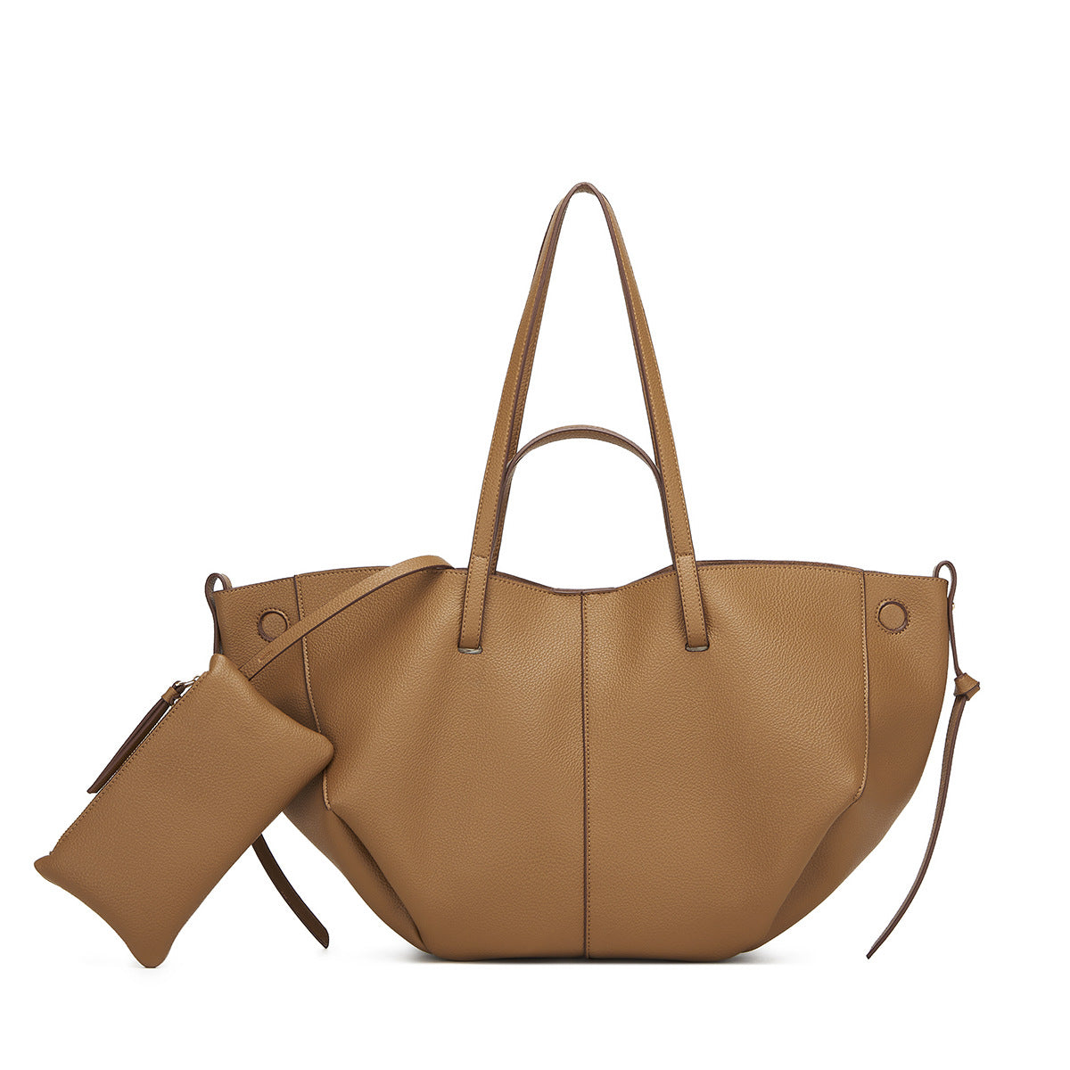 Tote en cuir véritable | Signature