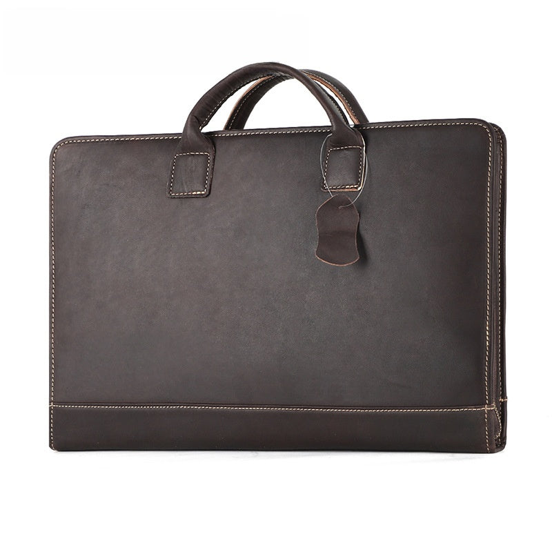 Porte-documents en cuir véritable | Collection Prestige