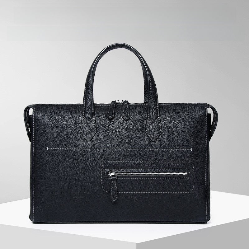 Mallette en cuir Signature Luxe