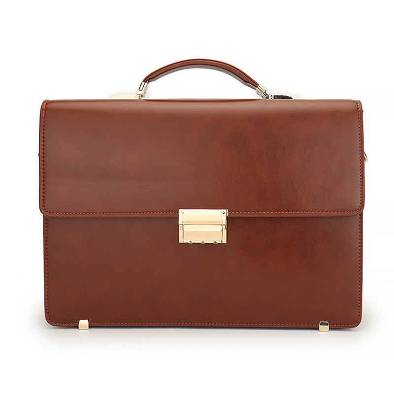 Cuir Élite Porte-documents Premium